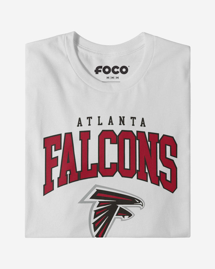 Atlanta Falcons Classic Arched Logo Long Sleeve T-Shirt FOCO - FOCO.com