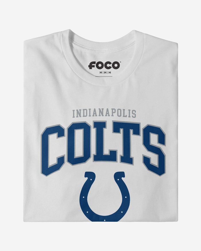 Indianapolis Colts Classic Arched Logo Long Sleeve T-Shirt FOCO - FOCO.com