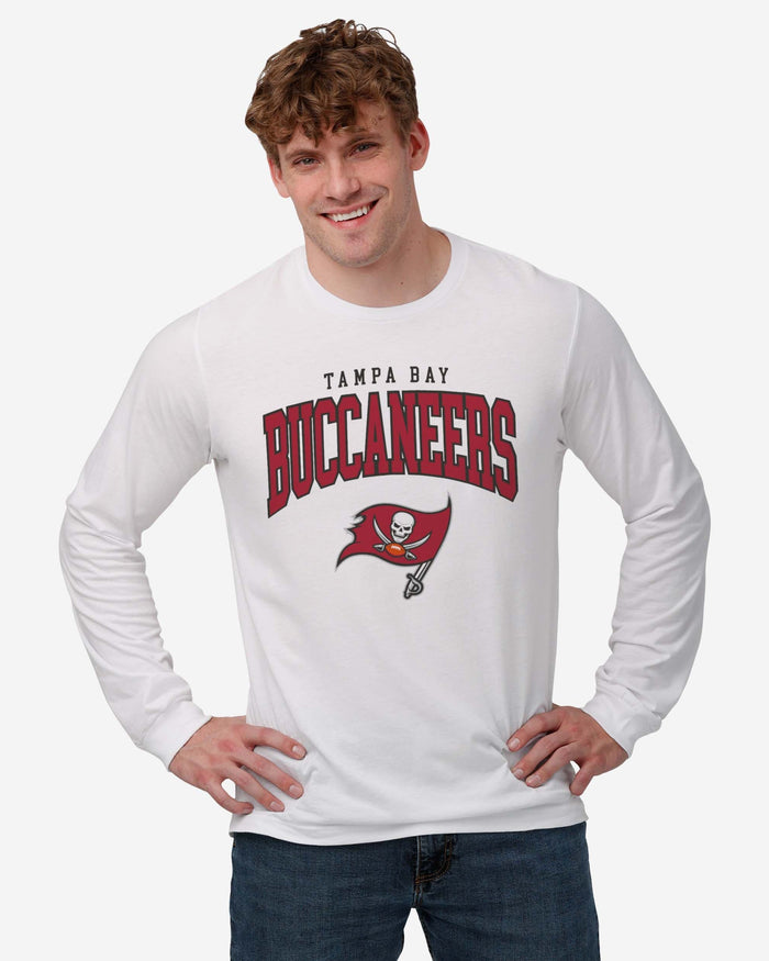 Tampa Bay Buccaneers Classic Arched Logo Long Sleeve T-Shirt FOCO - FOCO.com