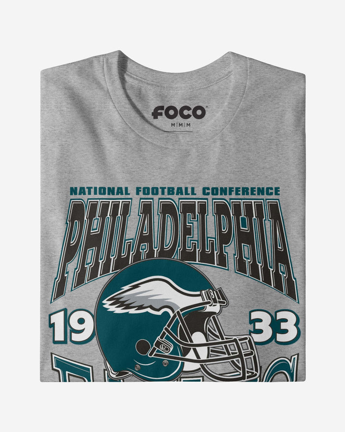 Philadelphia Eagles Classic Team Helmet Long Sleeve T-Shirt FOCO - FOCO.com