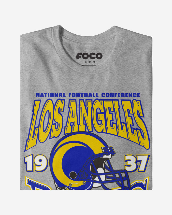 Los Angeles Rams Classic Team Helmet Long Sleeve T-Shirt FOCO - FOCO.com