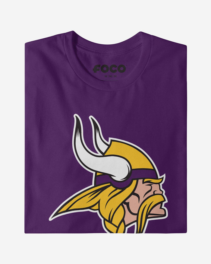 Minnesota Vikings Primary Logo Long Sleeve T-Shirt FOCO - FOCO.com