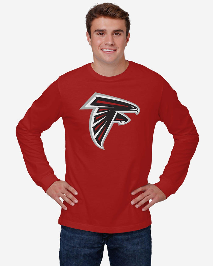 Atlanta Falcons Primary Logo Long Sleeve T-Shirt FOCO - FOCO.com