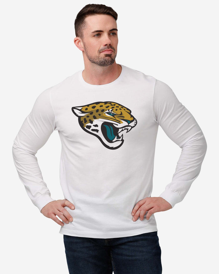 Jacksonville Jaguars Primary Logo Long Sleeve T-Shirt FOCO - FOCO.com