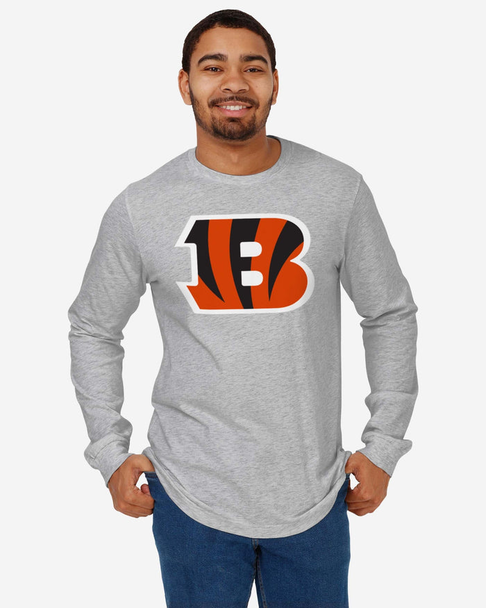 Cincinnati Bengals Primary Logo Long Sleeve T-Shirt FOCO - FOCO.com