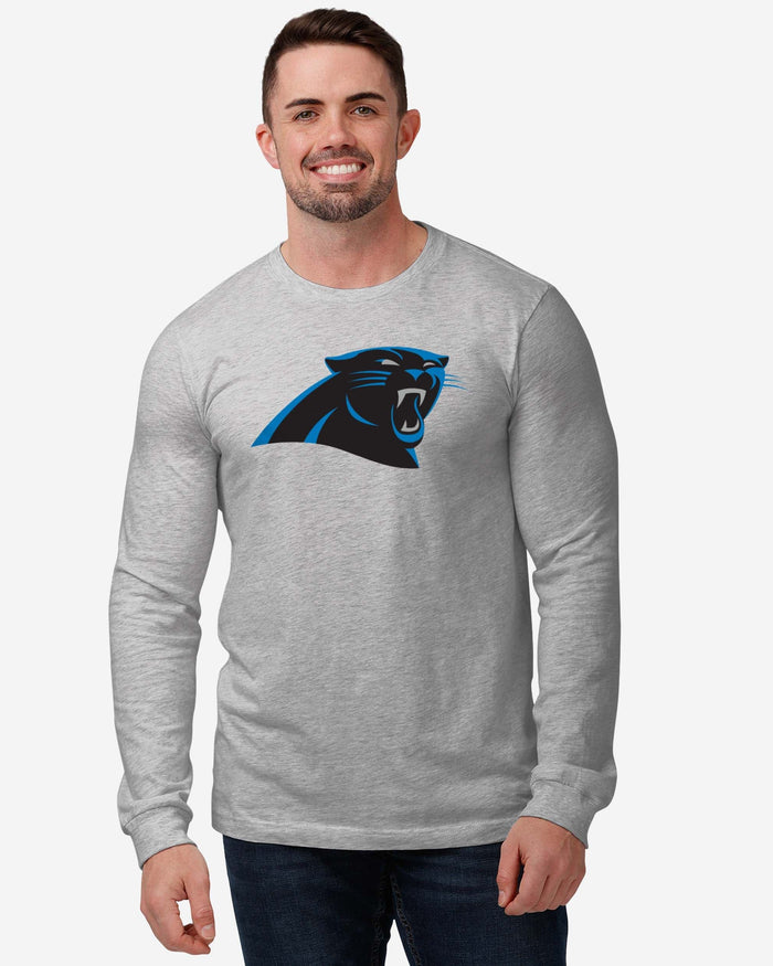 Carolina Panthers Primary Logo Long Sleeve T-Shirt FOCO - FOCO.com