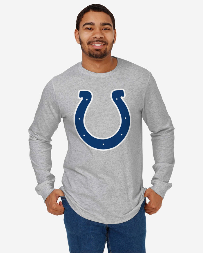 Indianapolis Colts Primary Logo Long Sleeve T-Shirt FOCO - FOCO.com