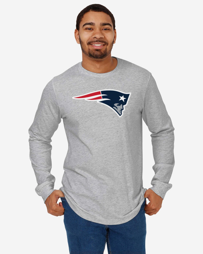 New England Patriots Primary Logo Long Sleeve T-Shirt FOCO - FOCO.com