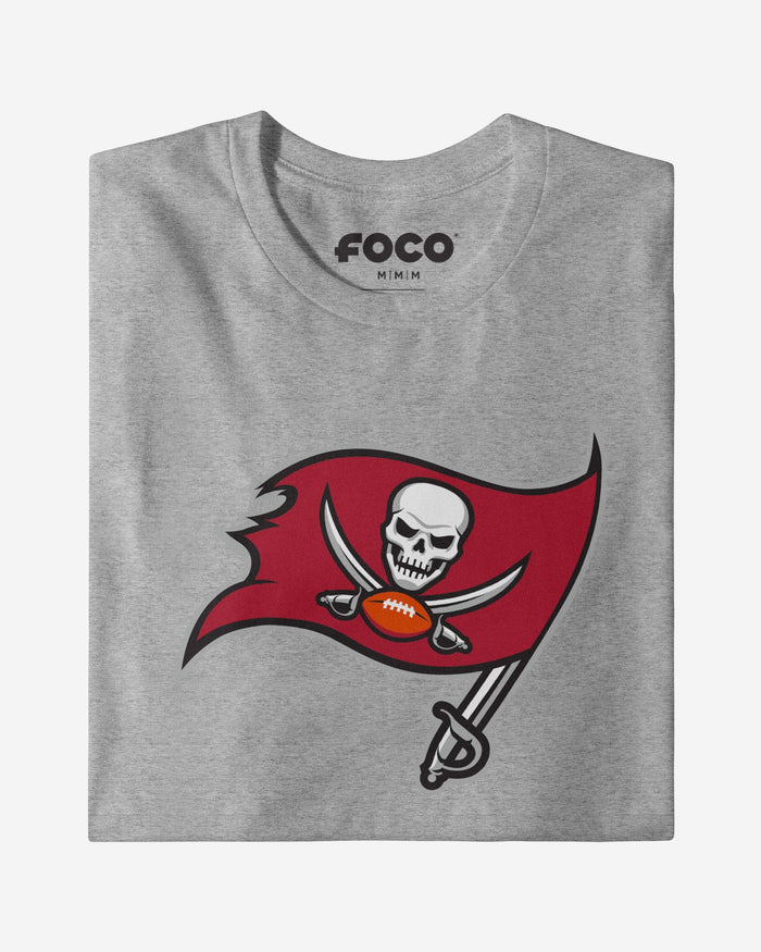 Tampa Bay Buccaneers Primary Logo Long Sleeve T-Shirt FOCO - FOCO.com