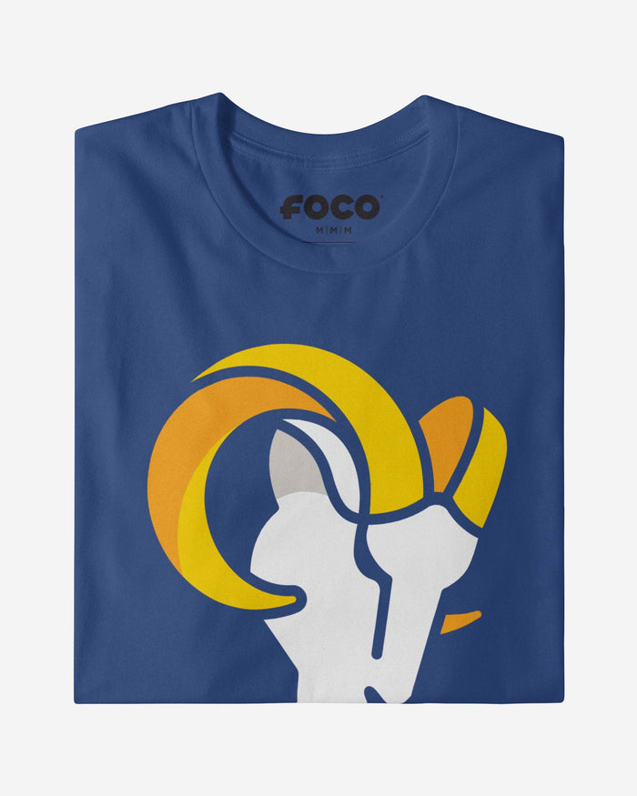 Los Angeles Rams Primary Logo Long Sleeve T-Shirt FOCO - FOCO.com