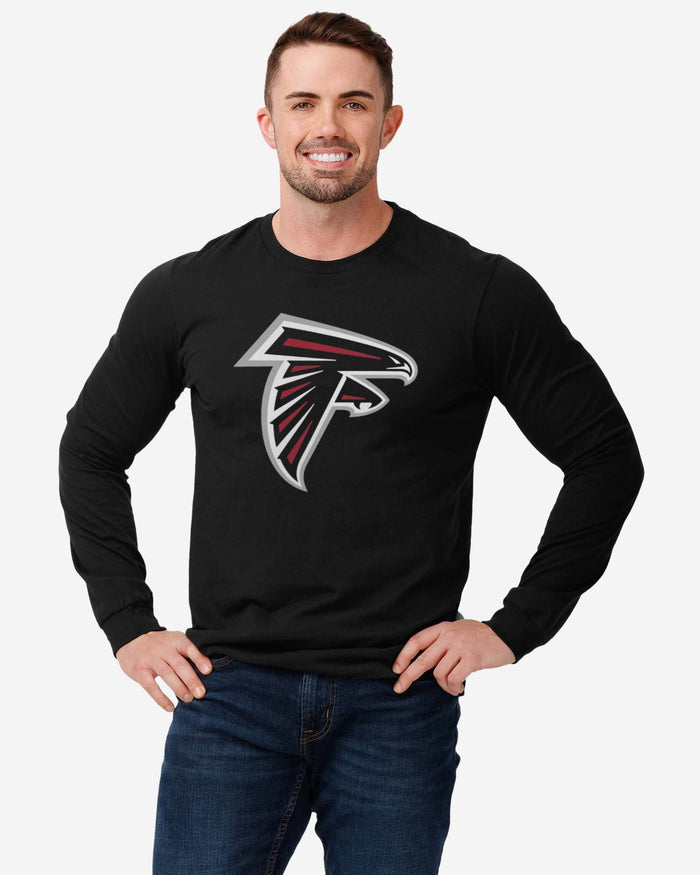 Atlanta Falcons Primary Logo Long Sleeve T-Shirt FOCO - FOCO.com