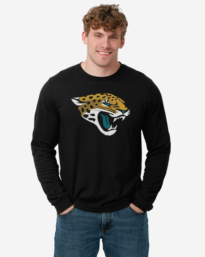 Jacksonville Jaguars Primary Logo Long Sleeve T-Shirt FOCO - FOCO.com