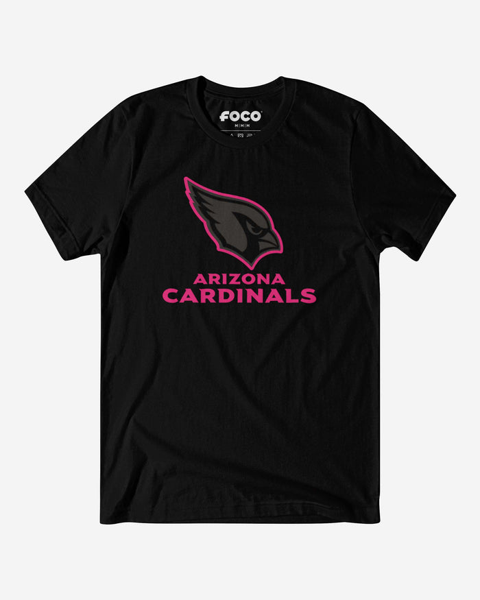 Arizona Cardinals Highlight Reel T-Shirt FOCO Black/Neon Pink S - FOCO.com