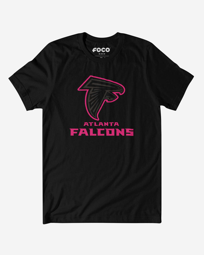 Atlanta Falcons Highlight Reel T-Shirt FOCO Black/Neon Pink S - FOCO.com