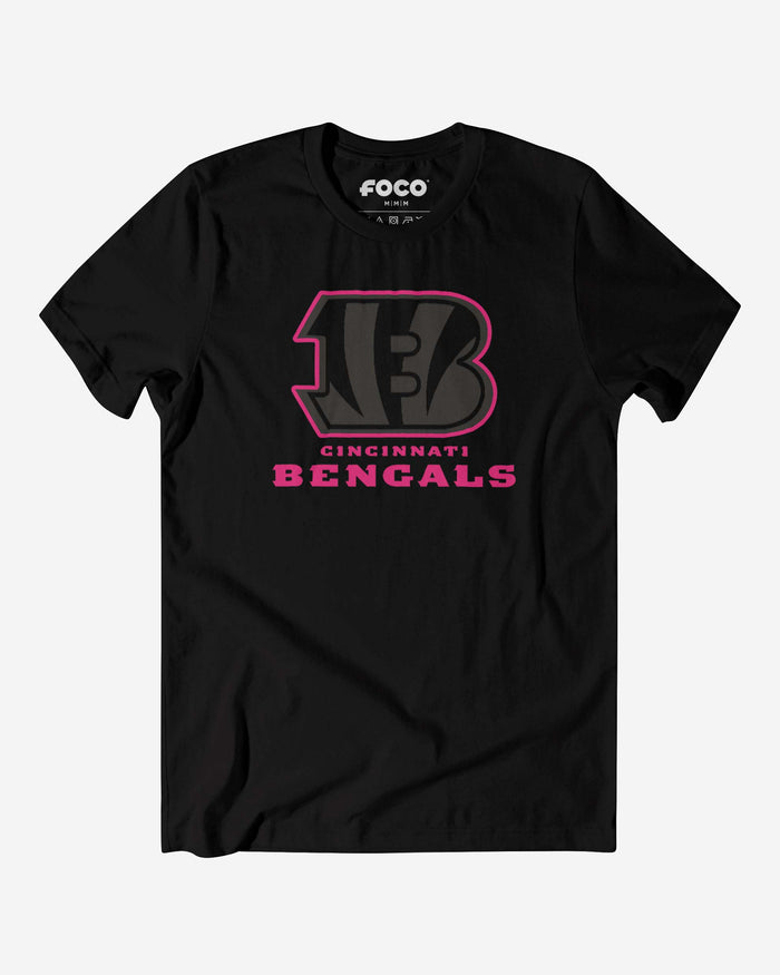 Cincinnati Bengals Highlight Reel T-Shirt FOCO Black/Neon Pink S - FOCO.com