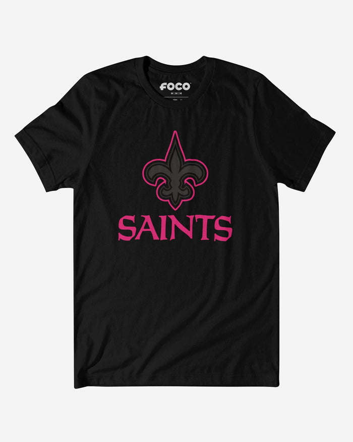 New Orleans Saints Highlight Reel T-Shirt FOCO Black/Neon Pink S - FOCO.com