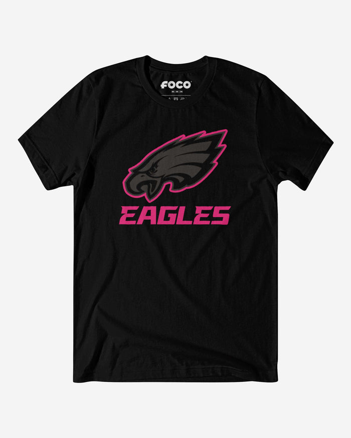 Philadelphia Eagles Highlight Reel T-Shirt FOCO Black/Neon Pink S - FOCO.com