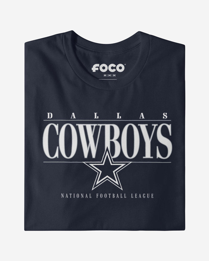 Dallas Cowboys Signature Bar T-Shirt FOCO - FOCO.com