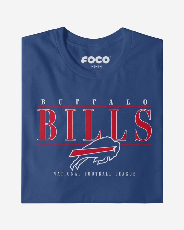 Buffalo Bills Signature Bar T-Shirt FOCO - FOCO.com