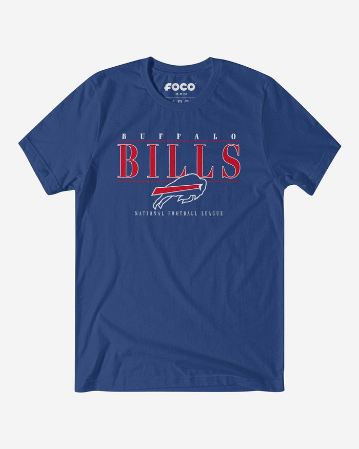 Buffalo Bills Signature Bar T-Shirt FOCO S - FOCO.com