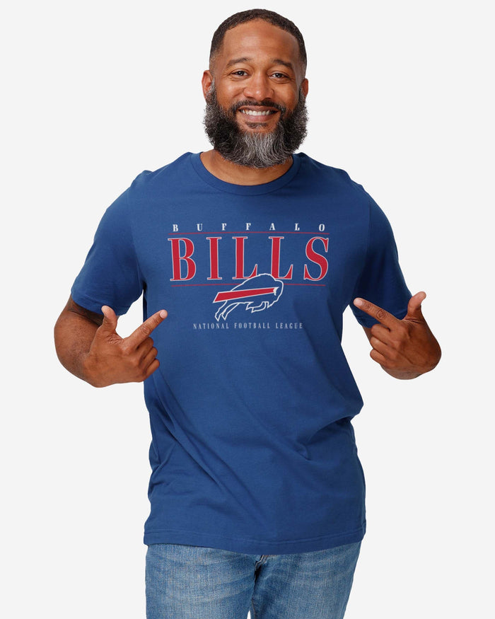 Buffalo Bills Signature Bar T-Shirt FOCO - FOCO.com