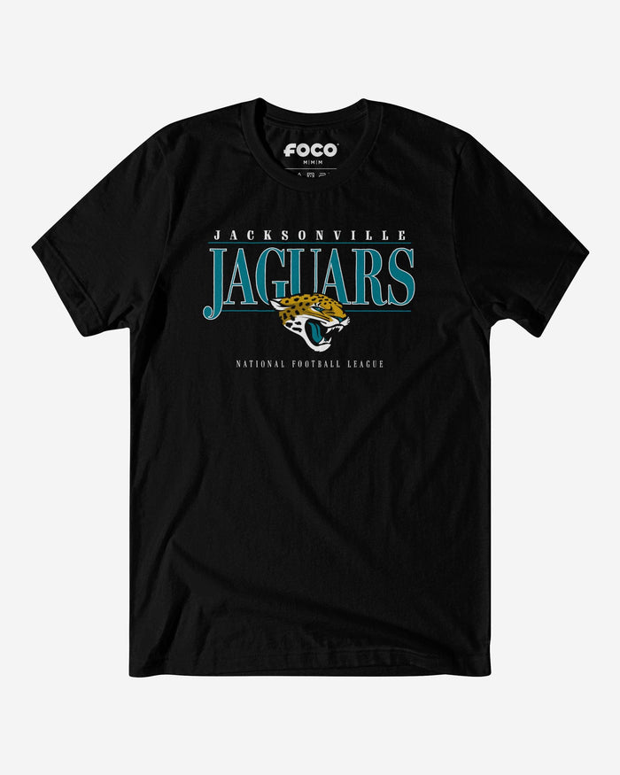 Jacksonville Jaguars Signature Bar T-Shirt FOCO S - FOCO.com