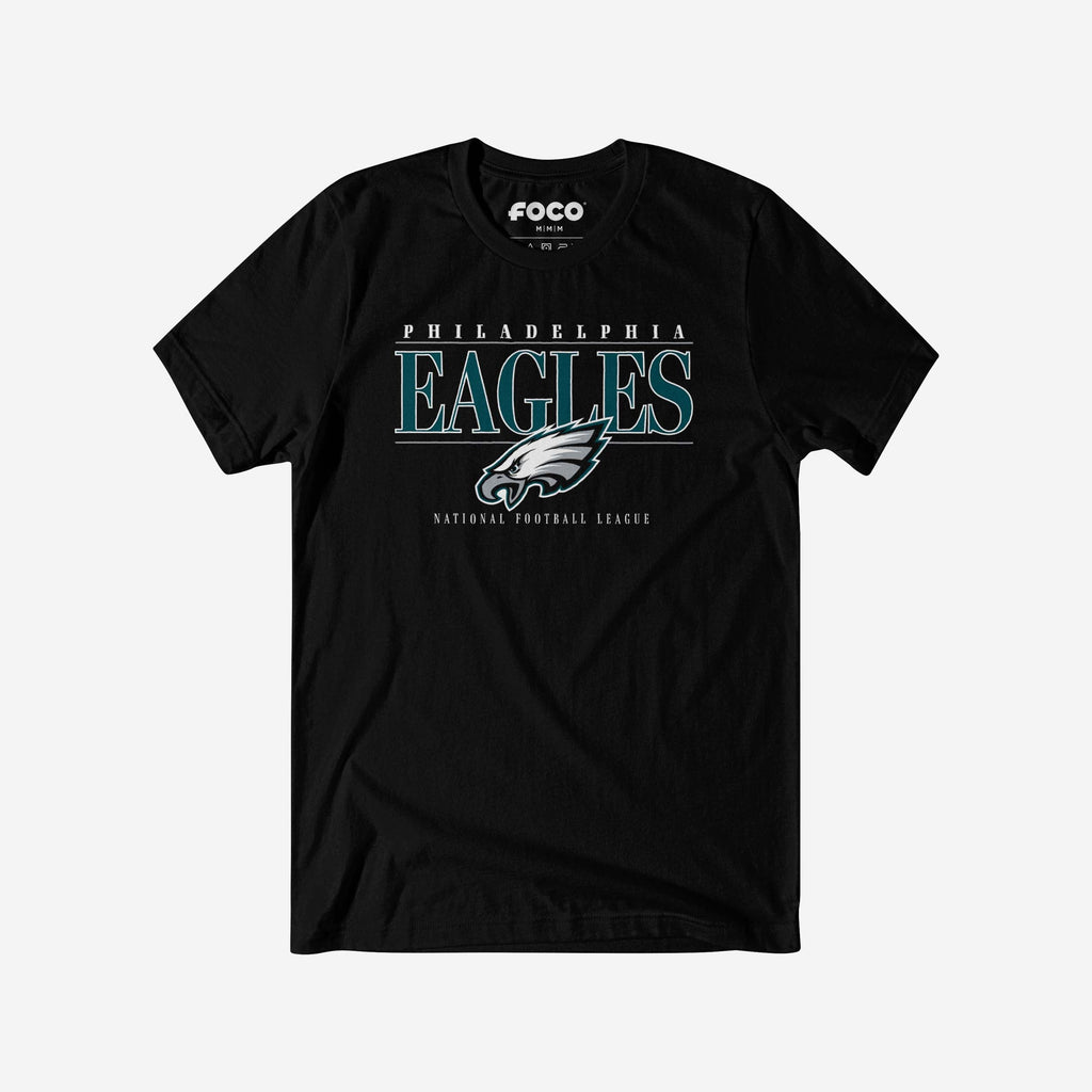 Philadelphia Eagles Signature Bar T-Shirt FOCO S - FOCO.com