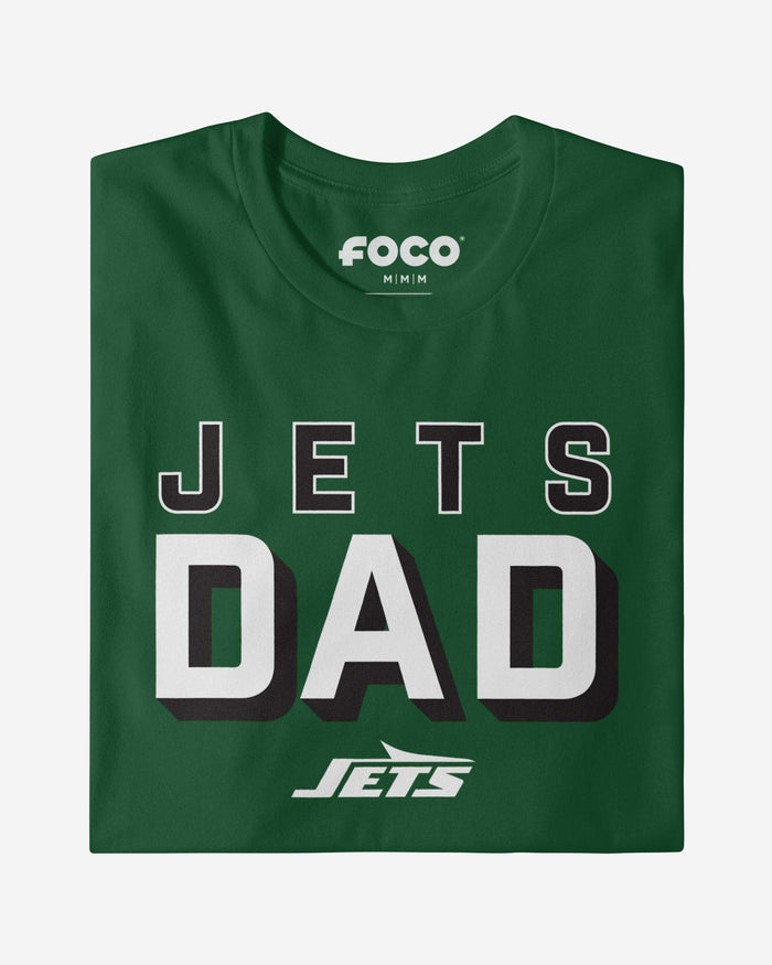 New York Jets Team Dad T-Shirt FOCO - FOCO.com