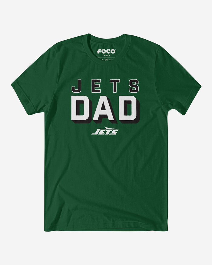 New York Jets Team Dad T-Shirt FOCO S - FOCO.com