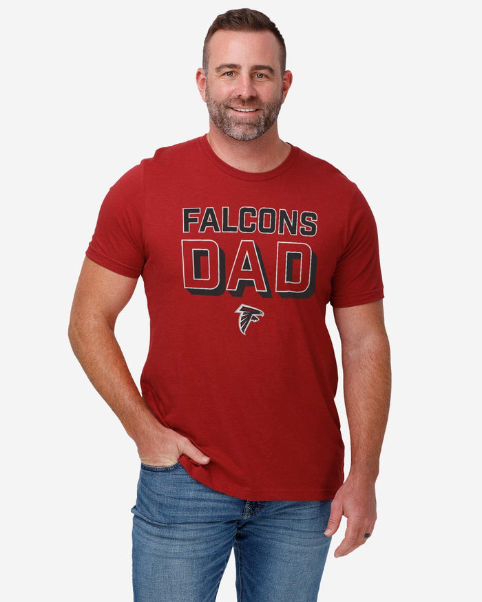 Atlanta Falcons Team Dad T-Shirt FOCO - FOCO.com