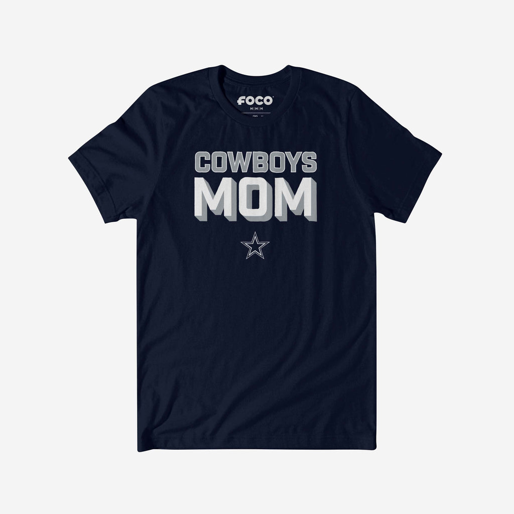 Dallas Cowboys Team Mom T-Shirt FOCO S - FOCO.com