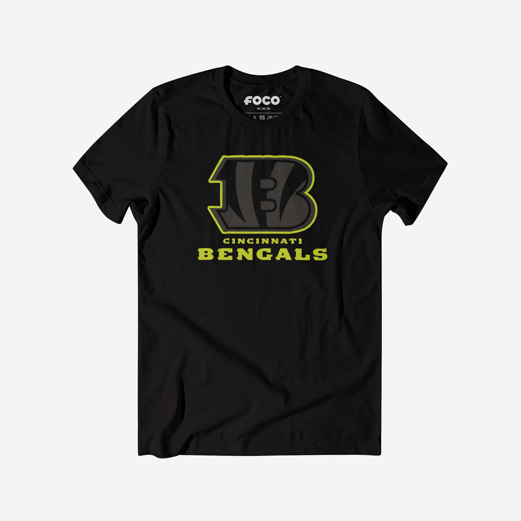 Cincinnati Bengals Highlight Reel T-Shirt FOCO Black/Volt S - FOCO.com