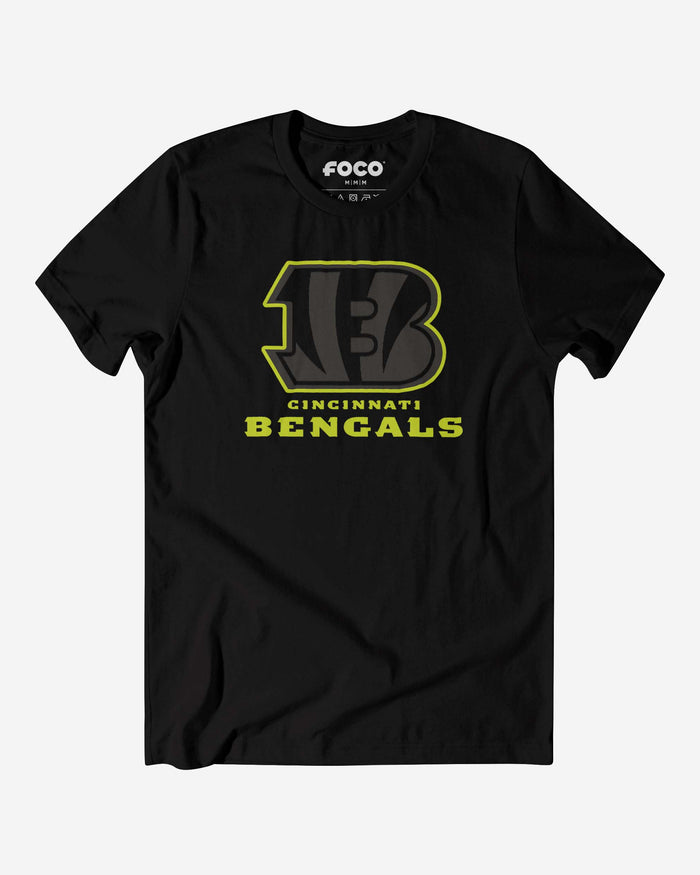 Cincinnati Bengals Highlight Reel T-Shirt FOCO Black/Volt S - FOCO.com