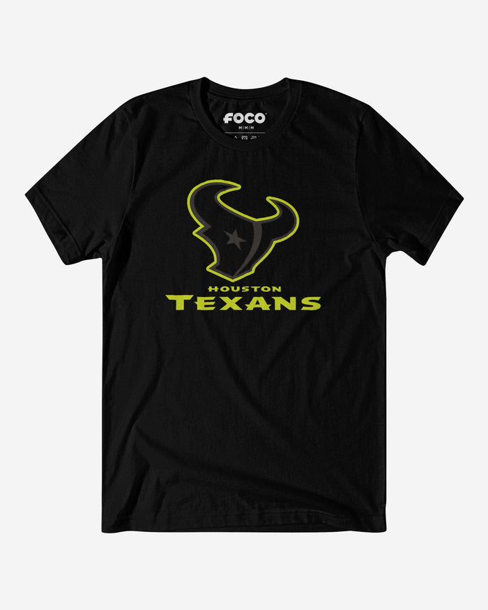 Houston Texans Highlight Reel T-Shirt FOCO Black/Volt S - FOCO.com