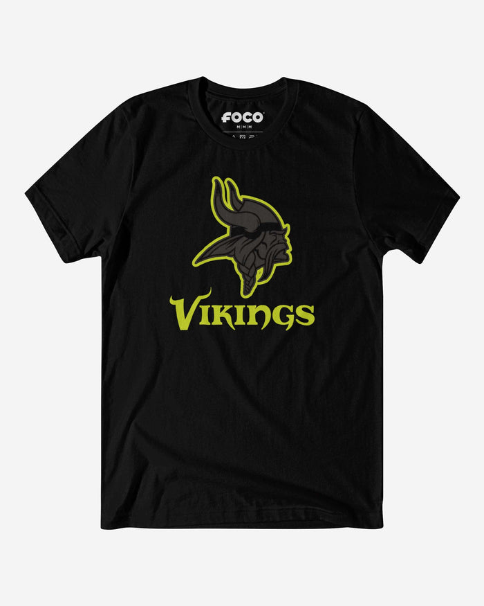 Minnesota Vikings Highlight Reel T-Shirt FOCO Black/Volt S - FOCO.com