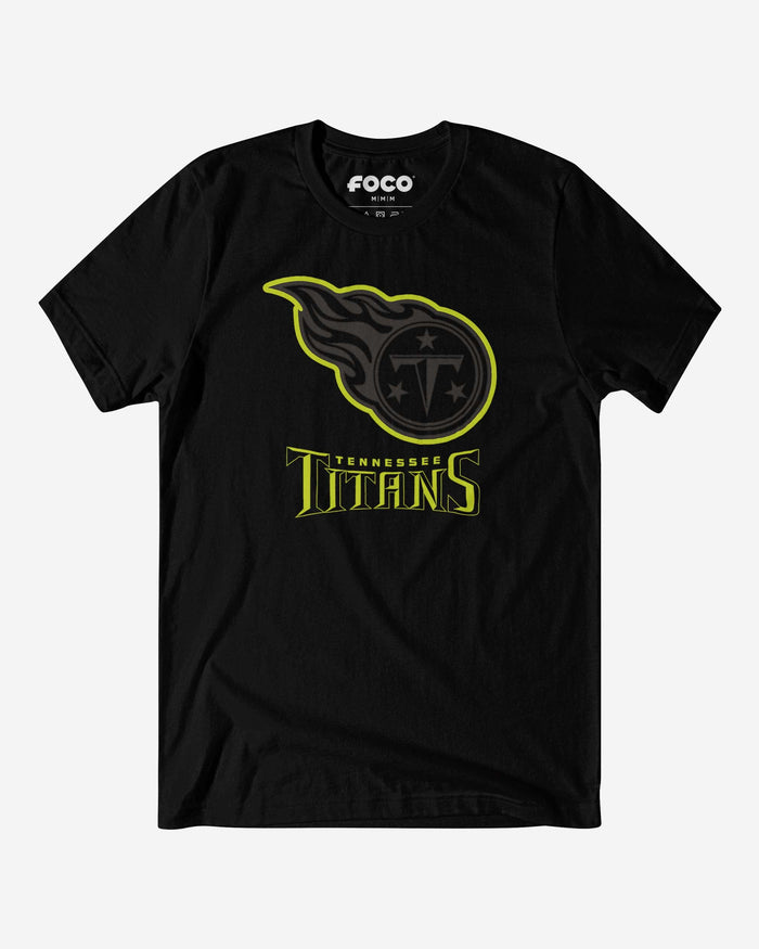 Tennessee Titans Highlight Reel T-Shirt FOCO Black/Volt S - FOCO.com