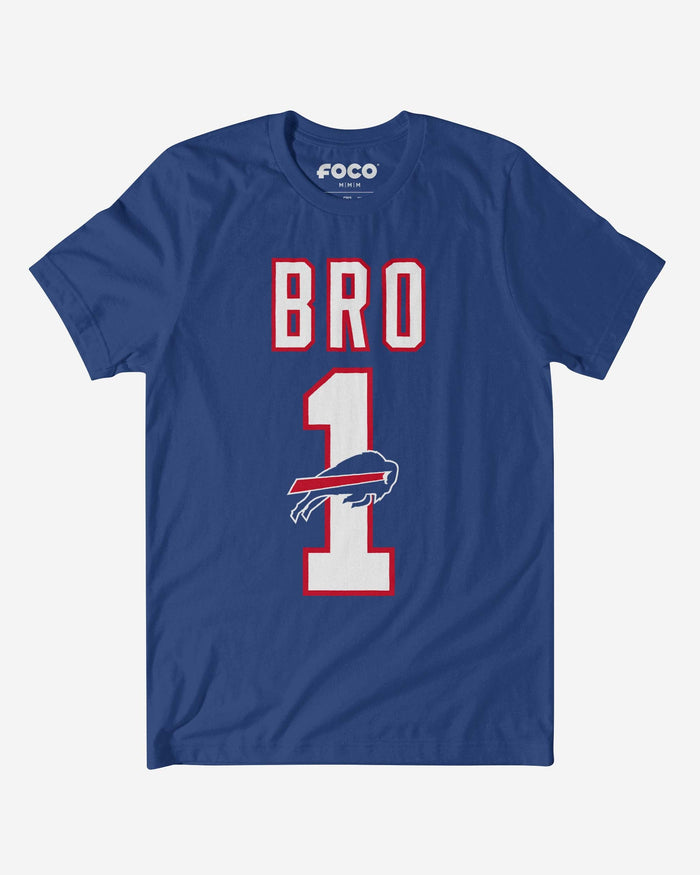 Buffalo Bills Number 1 Bro T-Shirt FOCO S - FOCO.com