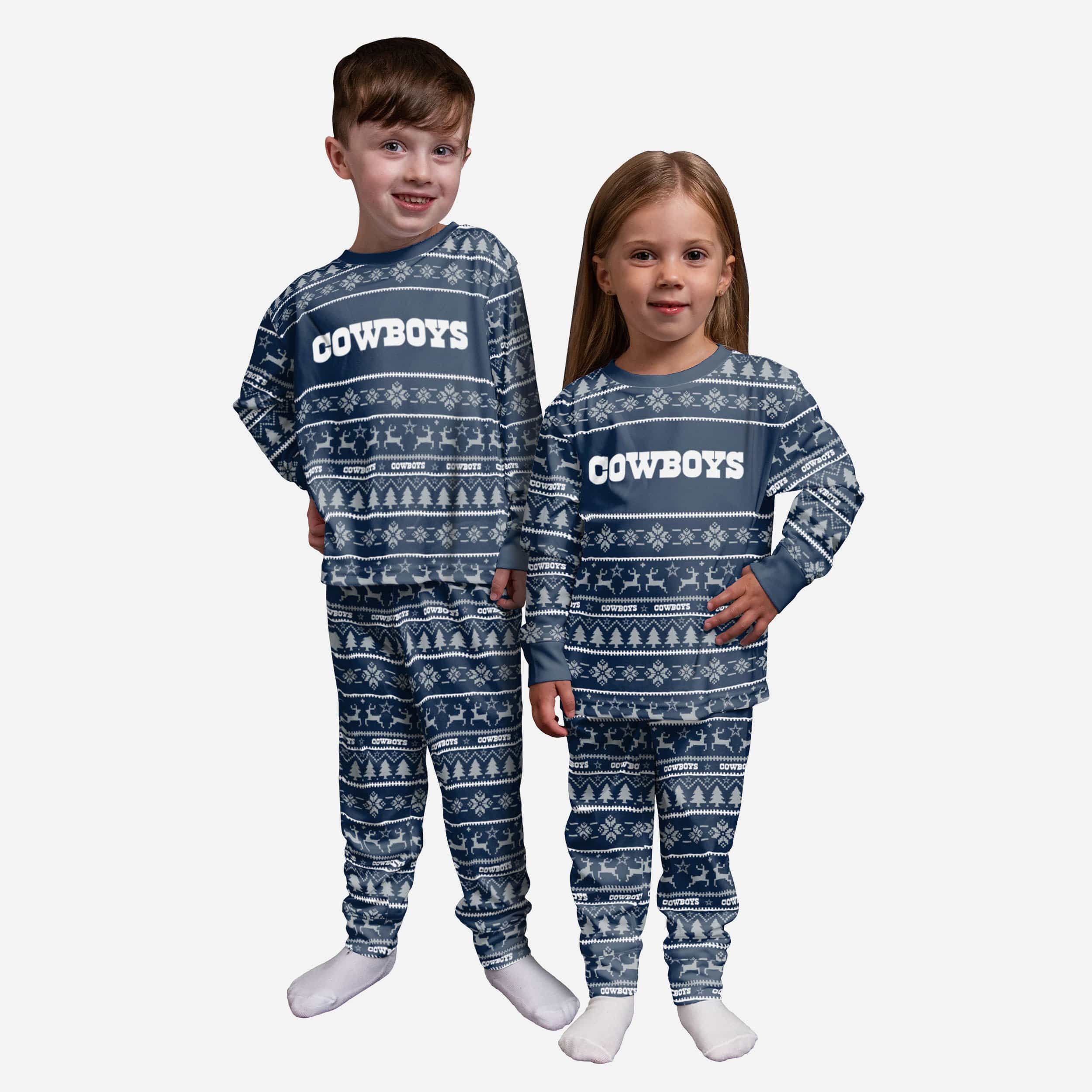 : FOCO Dallas Cowboys NFL Family Holiday Pajamas - Womens - S :  Sports & Outdoors