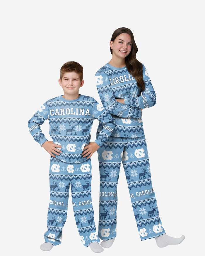 Cincinnati Bengals Womens Ugly Pattern Family Holiday Pajamas FOCO