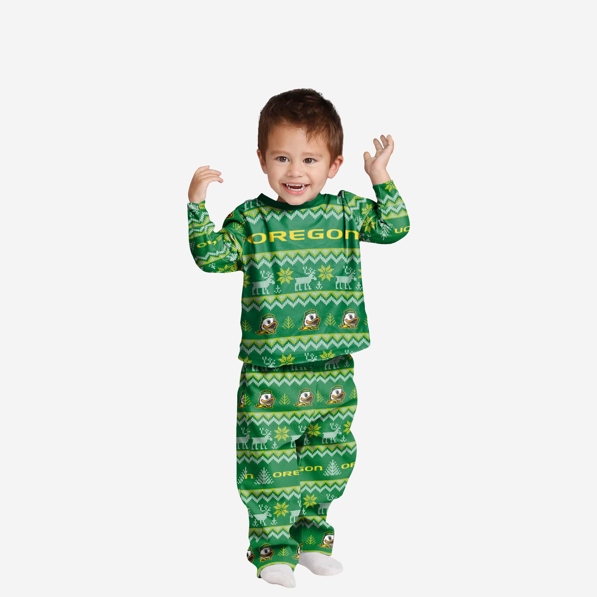 Philadelphia Eagles Toddler Family Holiday Pajamas FOCO