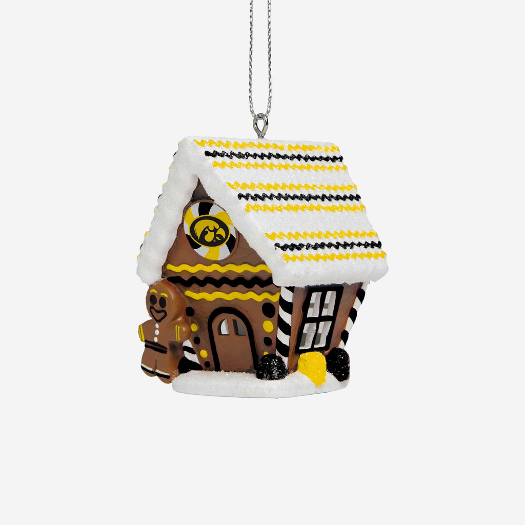 Iowa Hawkeyes Gingerbread House Ornament FOCO - FOCO.com