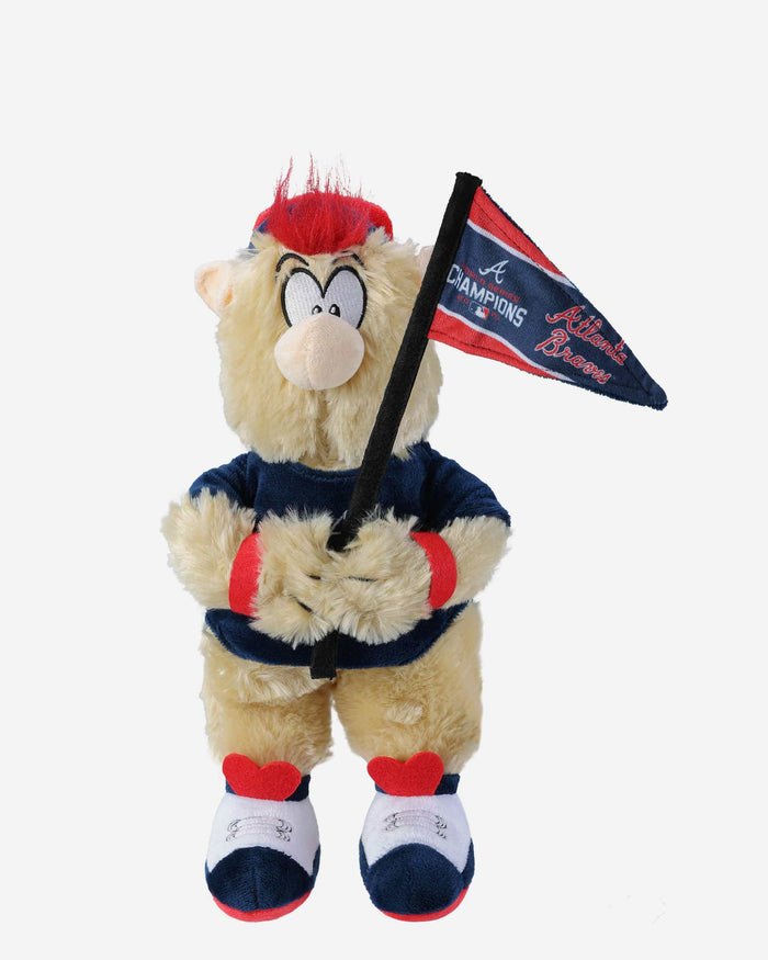 Braves Retail on X: The new mascot is BLOOPER! Merchandise available  now at the @Braves Clubhouse Store & Kids Store!   / X