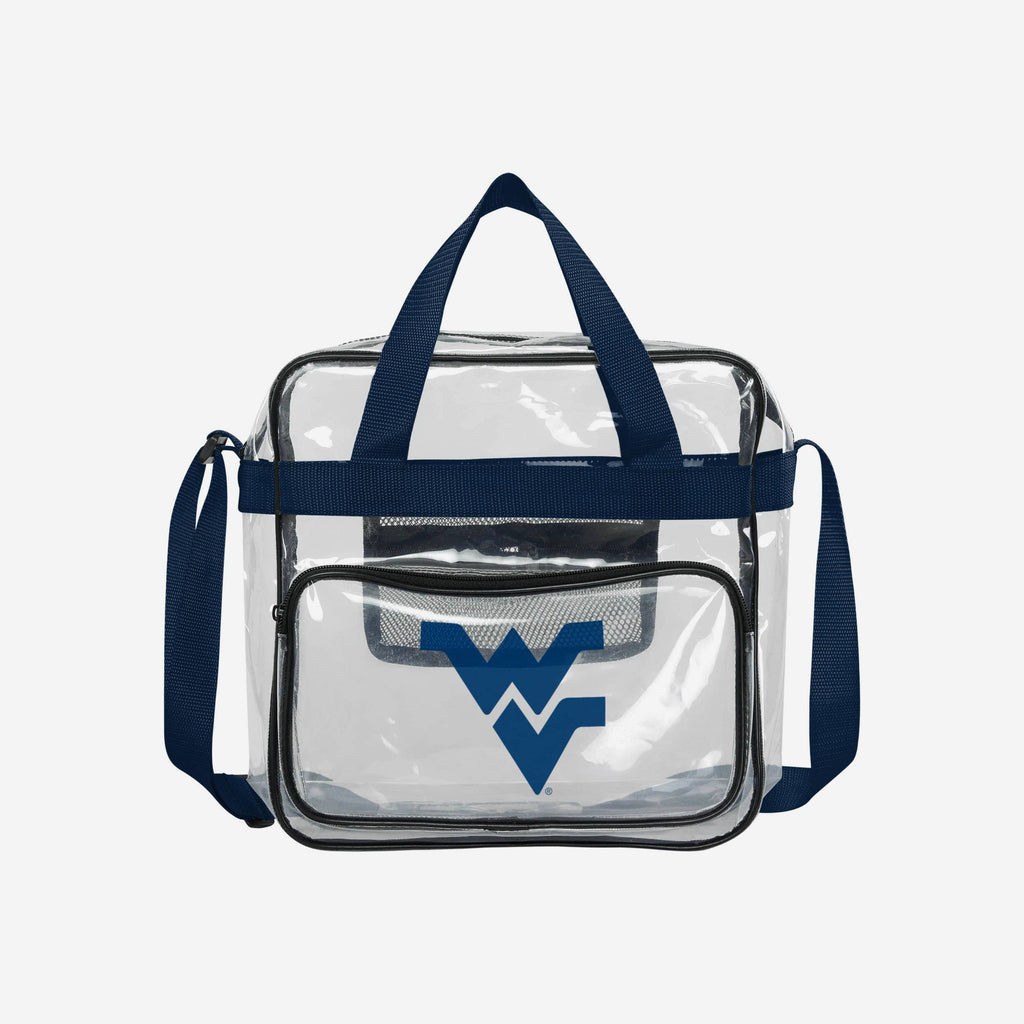 West Virginia Mountaineers Clear High End Messenger Bag FOCO - FOCO.com