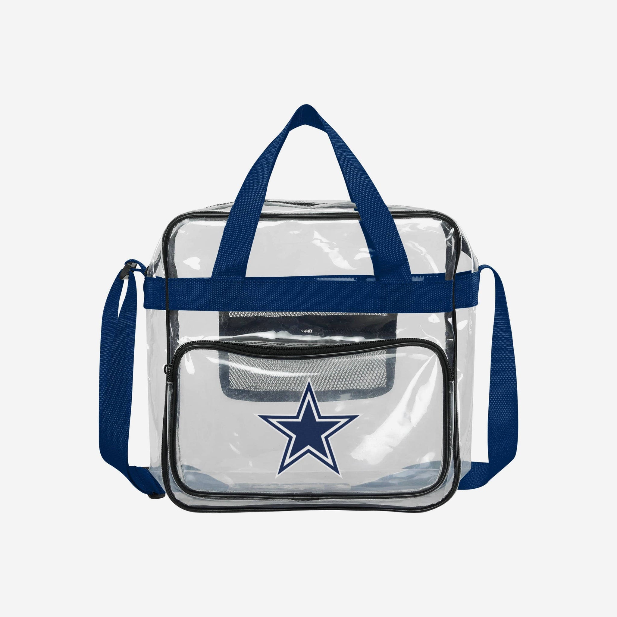 Dallas Cowboys Team Stripe Clear Crossbody Bag FOCO