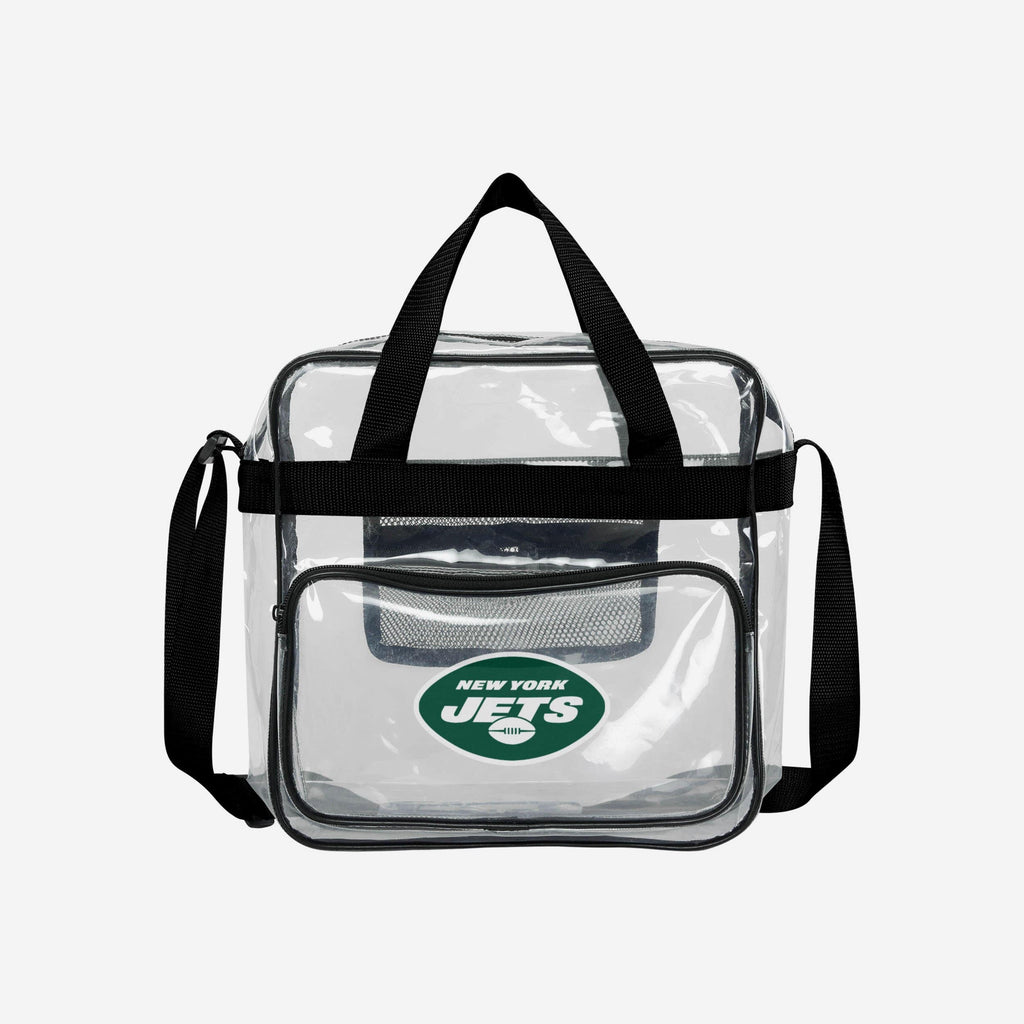 New York Jets Clear High End Messenger Bag FOCO - FOCO.com