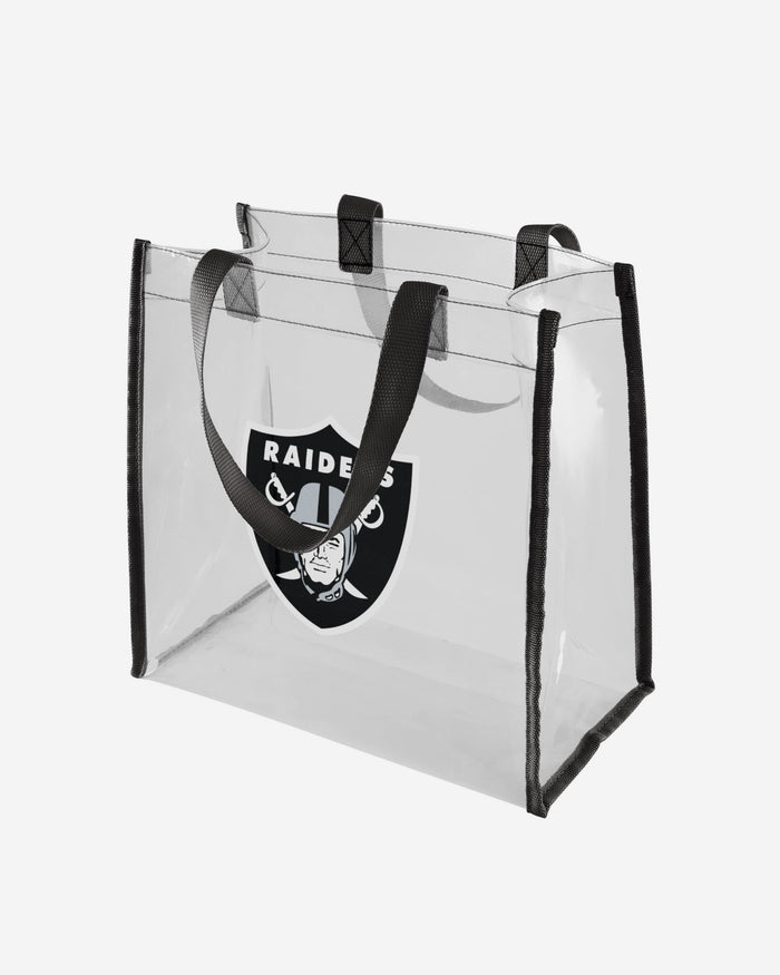 Las Vegas Raiders Clear Reusable Bag 