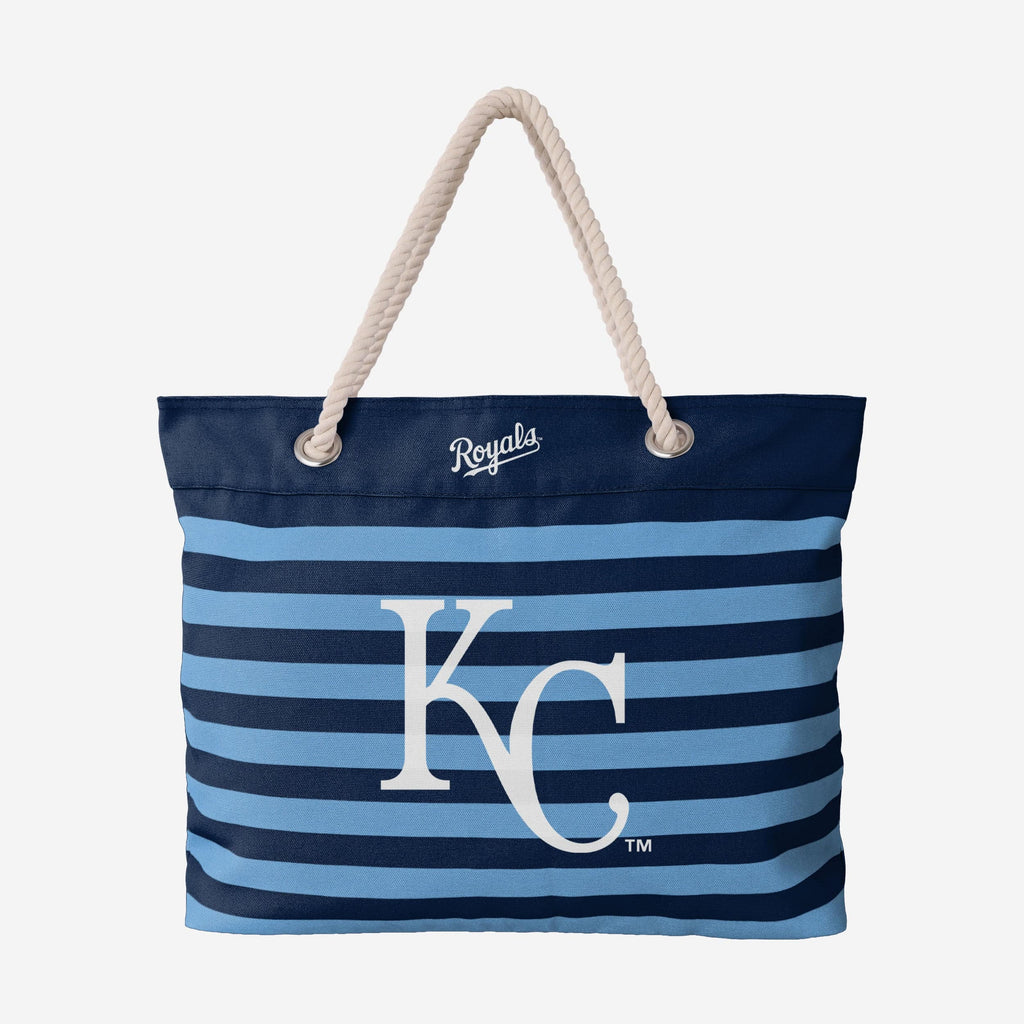 Kansas City Royals Nautical Stripe Tote Bag FOCO - FOCO.com