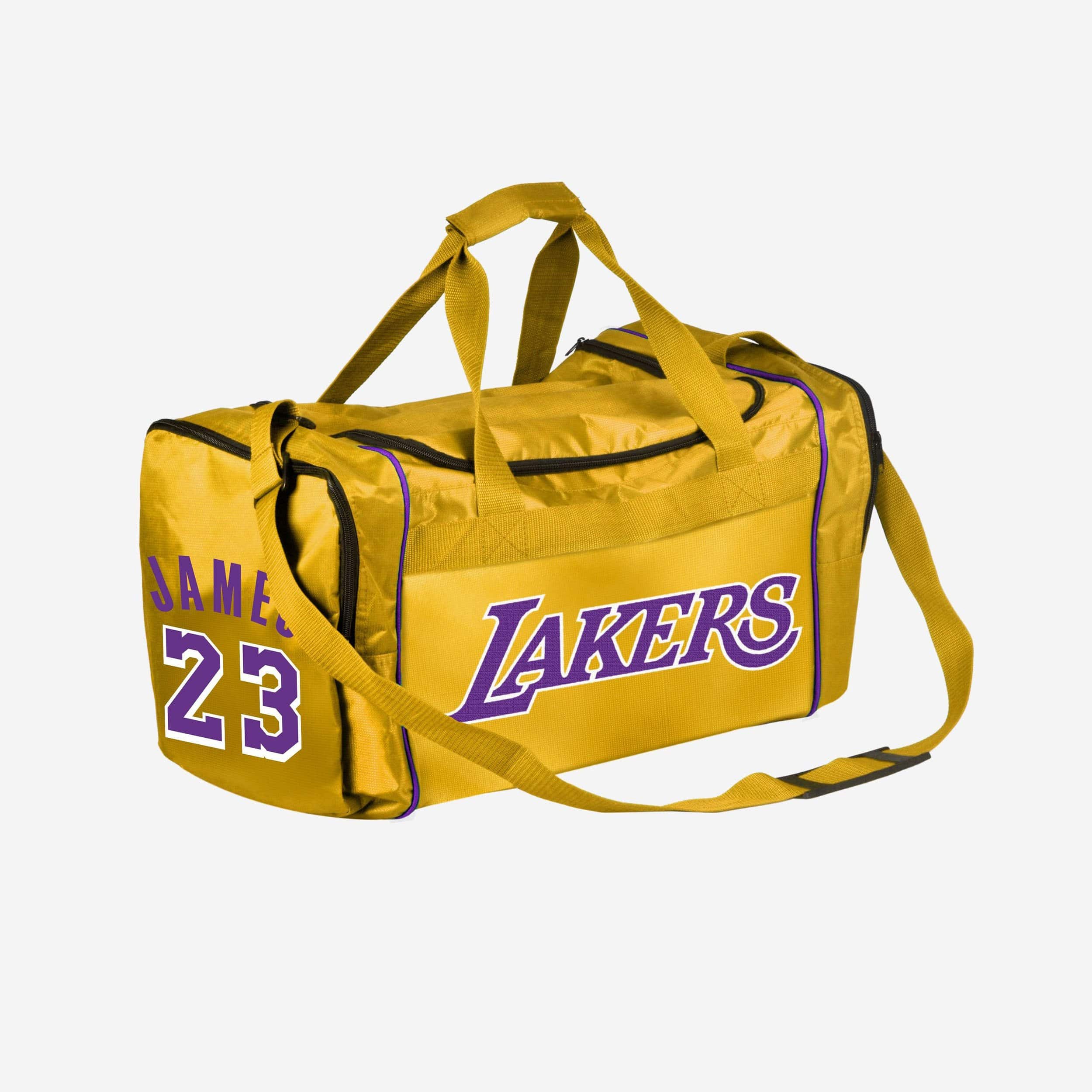 Lids Los Angeles Lakers To Go Clear Crossbody Tote Bag