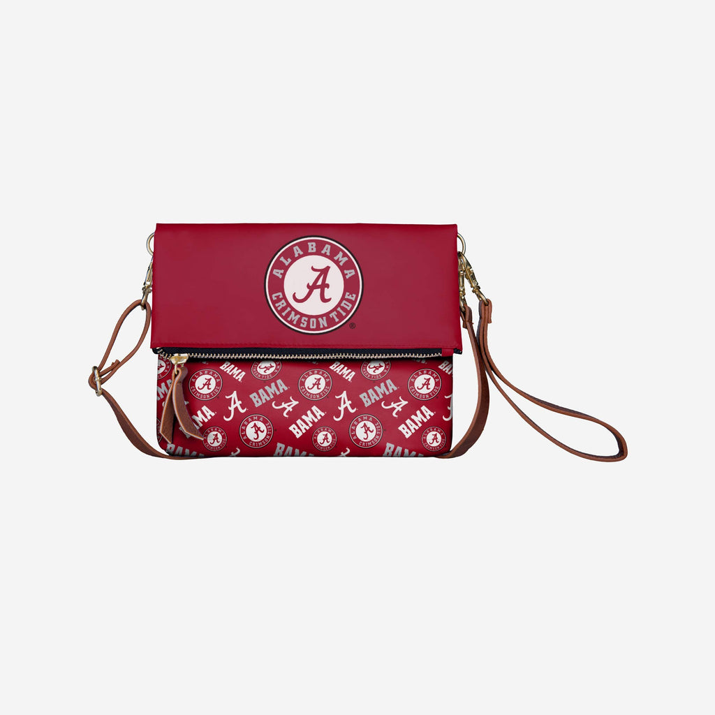 Alabama Crimson Tide Printed Collection Foldover Tote Bag FOCO - FOCO.com