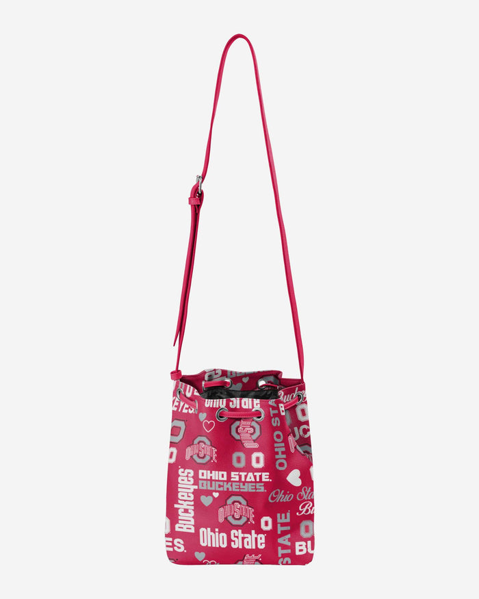 Ohio State Buckeyes Logo Love Cinch Purse FOCO - FOCO.com